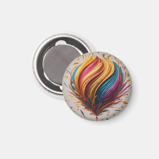 Custom Happy Birthday Joy Magneet (Voorkant / Achterkant)