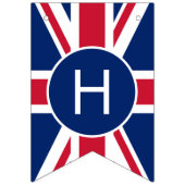 Custom Happy Birthday Union Jack Vlaggetjes (Tweede vlag)