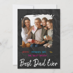 Custom Happy Father's Day Kaart voor papa