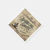 Custom Happy Halloween  Servet (Hoek)