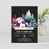 Custom Happy Horse Verjaardag Kaart (Staand voorkant)