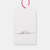 Custom Happy Moederdag Joshua Tree B&W Cadeaulabel (Achterkant)