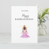 Custom, Happy Rakhi, Rakshabandhan, Festival, Feestdagenkaart (Staand voorkant)