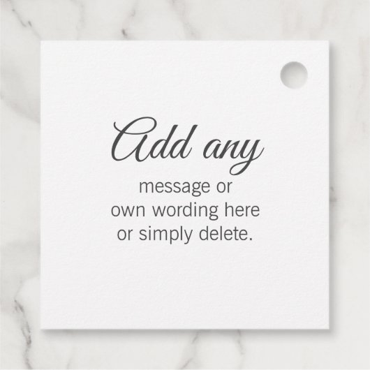 CUSTOM Happy St Patrick's Day Bedankjes Labels (Achterkant)