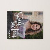 Custom Happy Sweet 16 | Verjaardagspuzzel Legpuzzel (Horizontaal)