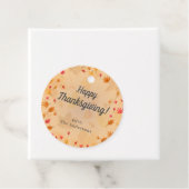 CUSTOM Happy Thanksgiving herfst Bedankjes Labels (In situ)