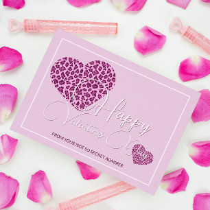 Custom Happy Valentines Day Hearts Pattern Feestdagenkaart