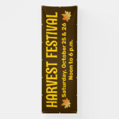 Custom Harvest Festival Banner (Verticaal)