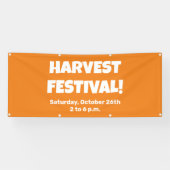 Custom Harvest Festival Banner (Horizontaal)