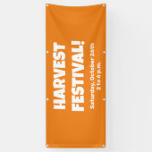 Custom Harvest Festival Banner (Verticaal)