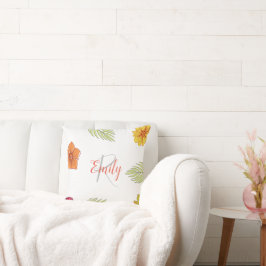 Custom Hawaiian Aloha Floral Kussen