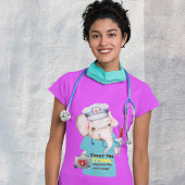 Custom Healthcare grappige dierenofferte|verpleegk T-shirt