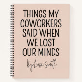 Custom Healthcare Journal Funny Nurse Gift for Her Notitieboek (Voorkant)