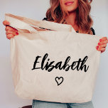 Custom Heart Bachelorette Bruidsmeisje Meisjes Tri Tote Bag<br><div class="desc">Vier uw onvergetelijke meisjesreis met de Custom Heart Bachelorette Bridesmaid-Canvas tas, de perfecte mix van stijl en bruikbaarheid voor elk bruidsmeisje. Dit gepersonaliseerde tas, ontworpen met een charmante hartgrafiek, voegt een uniek tintje toe aan uw bruidsfeest accessoires, waardoor het een ideaal aandenken is voor vrijgezellenfeesten, bruiloften en daarbuiten. Ruim en...</div>