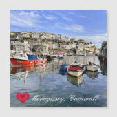 Custom Heart Mevagissey Fish Landing Quay Cornwall (Voorkant)