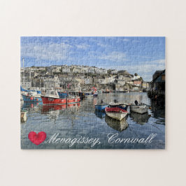 Custom Heart Mevagissey Fish Landing Quay Cornwall Legpuzzel
