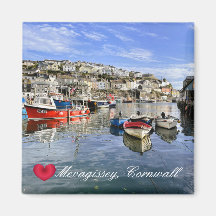 Custom Heart Mevagissey Fish Landing Quay Cornwall