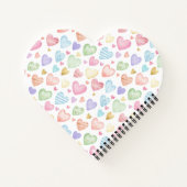 Custom Heartbeat Photo Notebook - Personalized Dat Notitieboek (Achterkant)