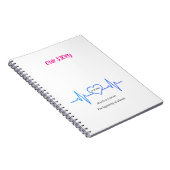 Custom Heartbeat Photo Notebook - Personalized Dat Notitieboek (Rechterzijde)