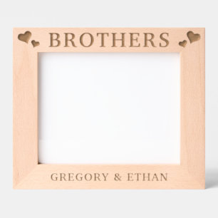 Custom Hearts Brothers Gegraveerde Lijstjes