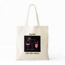 Custom Hen's Party Canvas tas