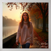 Custom Her Portrait – A Special Gift for Her Poster (Voorkant)