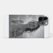 Custom Her Portrait – Simple Photo Gift for Her Case-Mate iPhone Case (Achterkant (horizontaal))