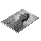 Custom Her Portrait – Simple Photo Gift for Her Notitieboek (Linkerzijde)