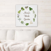 Custom Herb Garden Poster