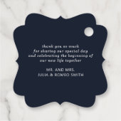 Custom Herfst pompoen bruiloft dank u Bedankjes Labels (Achterkant)