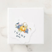 Custom Herfst pompoen bruiloft dank u Bedankjes Labels (In situ)