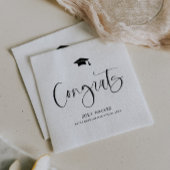 Custom High School Or College Graduation Napkin Servet