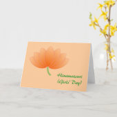 CUSTOM Hinamatsuri (Dag van de Meisjes) Lotus Groe Kaart (Gele Bloem)