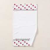 Custom Hinomaru JAPANESE FLAG Bad Handdoek (Handdoek)