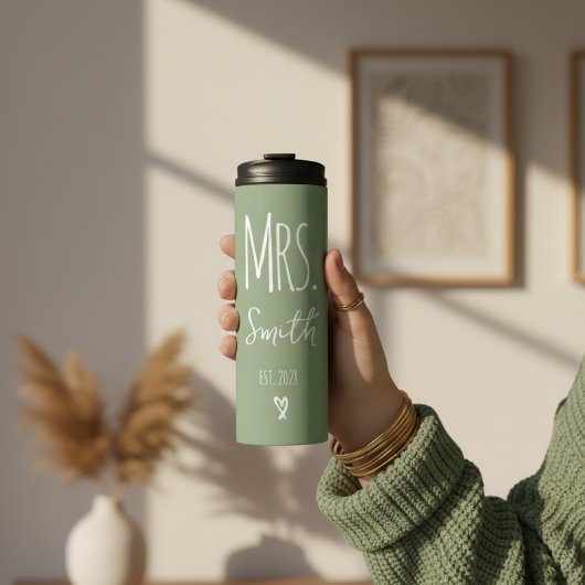 Custom His and Hers Tumbler for Anniversary Gift Thermosbeker