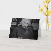 Custom Historic Photo Wenskaart Kaart (Gele Bloem)