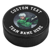 Custom Hockey Puck – Add Your Design Here (3/4)