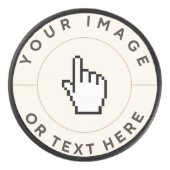 Custom Hockey Puck - Ontwerp uw eigen (Voorkant)