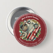 Custom Holiday Baking Award Ronde Button 7,6 Cm (Voorkant /achterkant)