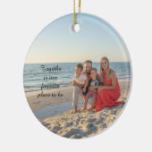 Custom Holiday Ornament – Family Photo Keepsake wi (Links)