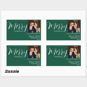 Custom Holiday Return Address Label Add Your PHOTO (Vel)