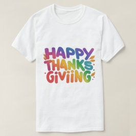 Custom Holiday Thanksgiving Day T-shirt