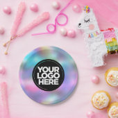 Custom Holographic Crafts Party Papieren Bordje (Feest)