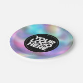 Custom Holographic Crafts Party Papieren Bordje (Gekanteld)