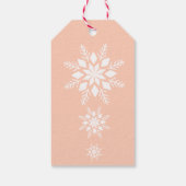 Custom Holyday Christmas  Gnomes Name Cadeaulabel (Achterkant)