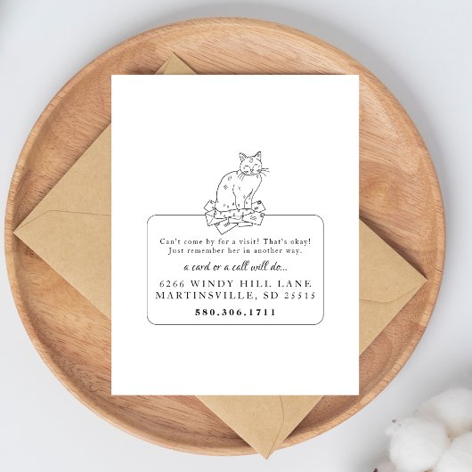 Custom Home Tekening Verjaardag Drop In Kaart