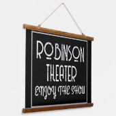 Custom Home Theater Enjoy The Show  Hangend Wandkleed (Gebogen)