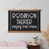 Custom Home Theater Enjoy The Show  Hangend Wandkleed (Slaapkamer)