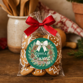 Custom Homemade Christmas Cookies Label Roll
