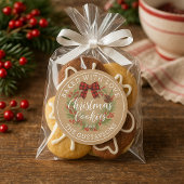 Custom Homemade Christmas Cookies Label Sheet